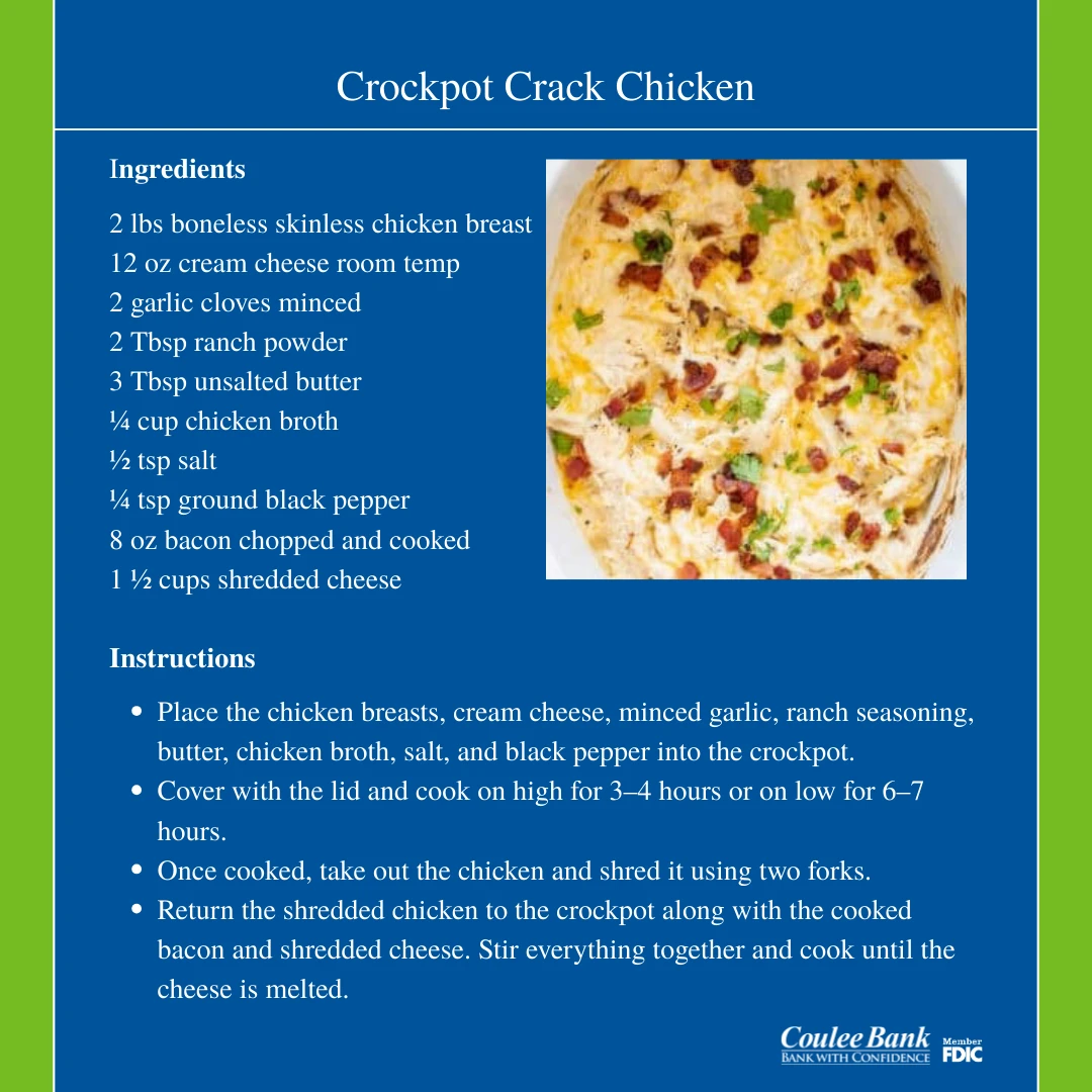 Crack Chicken Recipe
